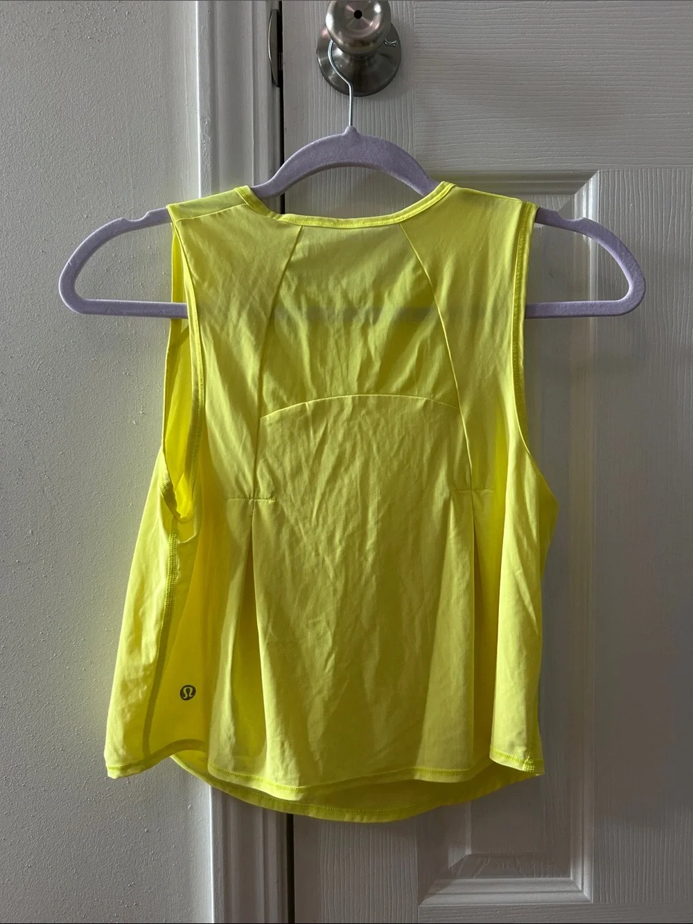 lululemon athletica Neon Yellow Sleeveless Tank